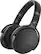 Angle. Sennheiser - HD 450BT Wireless Noise Cancelling Over-the-Ear Headphones - Black.