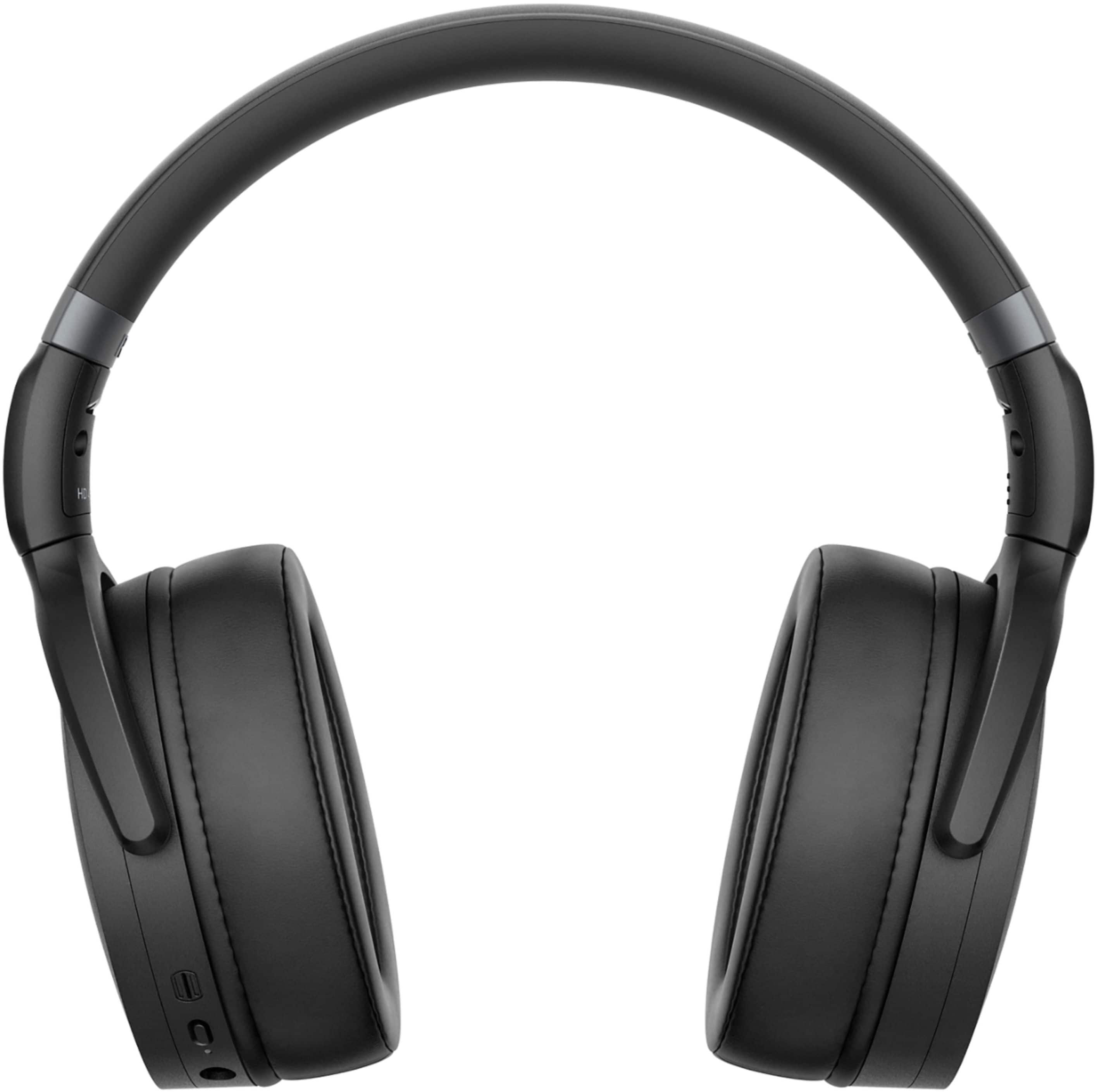 Alt View 12. Sennheiser - HD 450BT Wireless Noise Cancelling Over-the-Ear Headphones - Black.
