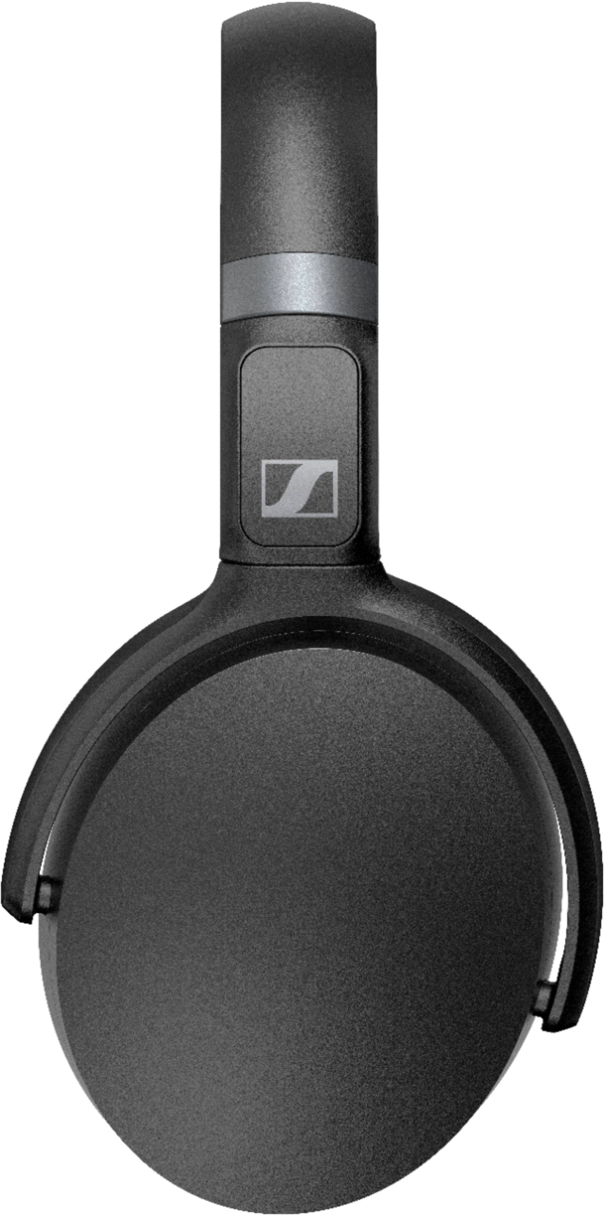 Alt View 13. Sennheiser - HD 450BT Wireless Noise Cancelling Over-the-Ear Headphones - Black.