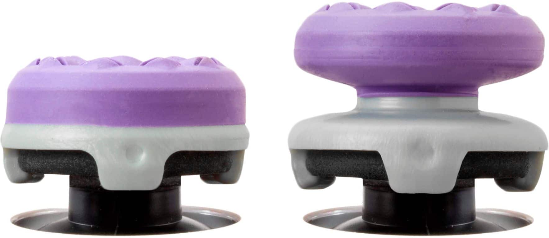 Alt View 11. KontrolFreek - FPS Freek Galaxy 4 Prong Performance Thumbsticks for PS5 and PS4 - Purple/Gray.