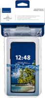 Insignia™ - Protective Water-resistant Dry Bag Carrying Case for Most Cell Phones - Clear - Front_Zoom