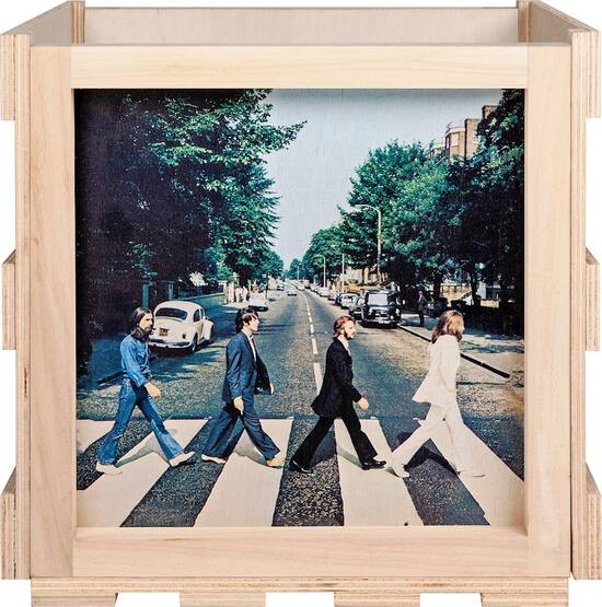 Crosley Stackable Record Storage Crate Abbey Road Ac1017a Ar Best Buy