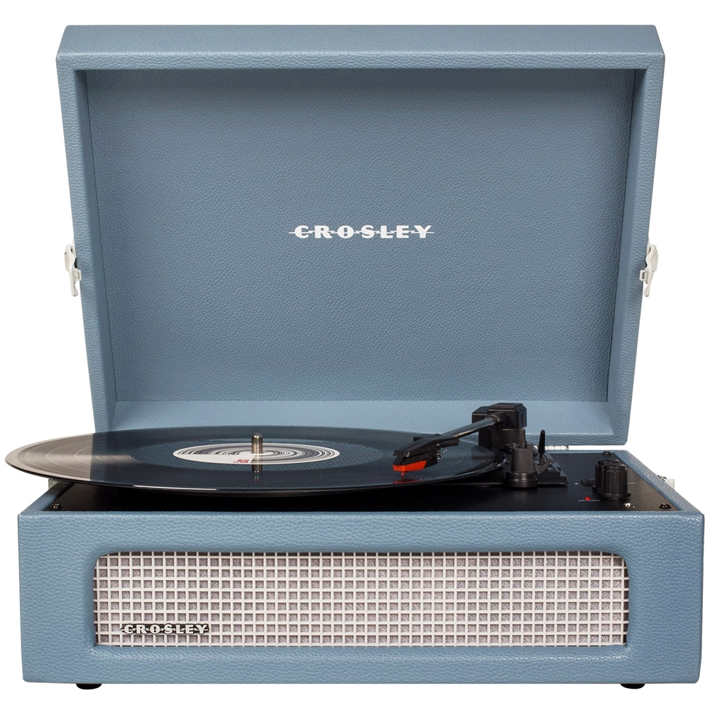 Crosley Turntable Washed Blue Cr8017a Wb Best Buy