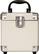 Front. Crosley - Mini Record Carrier Case - White.