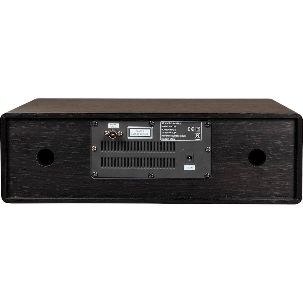 Back. Crosley - Radio CD Player - Black.