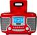 Alt View 11. Crosley - Corsair Radio CD Player - Red.