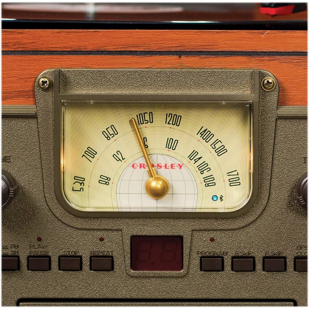 Alt View 14. Crosley - Musician Audio System - Brown.