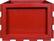 Alt View 12. Crosley - Record Storage Crate - Red.