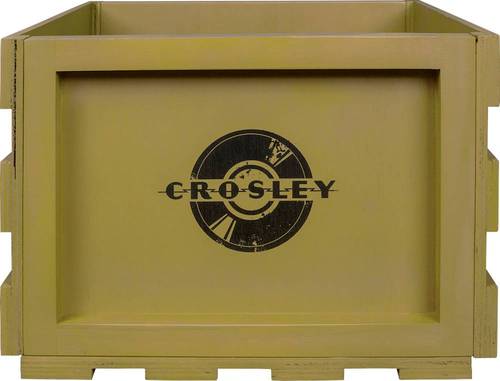 Crosley - Record Storage Crate - Sage