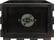 Front. Crosley - Record Storage Crate - Black.