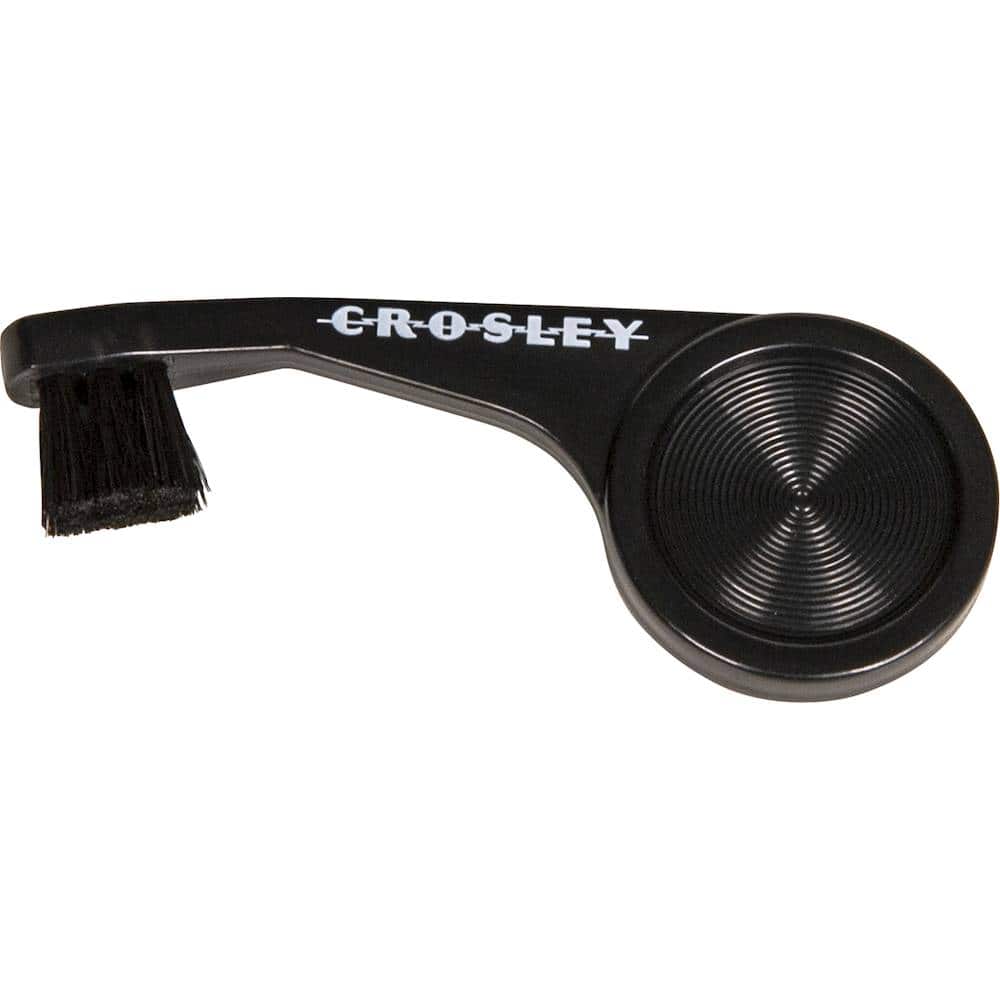 Angle. Crosley - Stylus Cleaning Brush - Black.