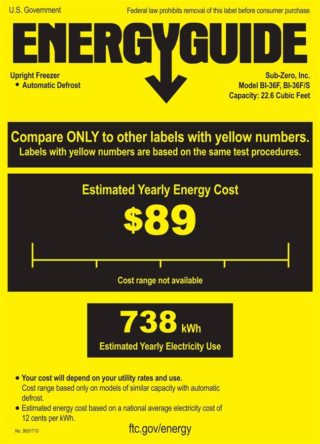 subzero energy star