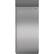 Front. Sub-Zero - Classic 23.5 Cu. Ft. Built-In Refrigerator - Stainless Steel.
