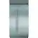 Front. Sub-Zero - Classic 24.3 Cu. Ft. Side-by-Side Built-In Refrigerator - Stainless Steel.