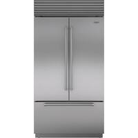 Sub-Zero - Classic 24.2 Cu. Ft. French Door Built-In Refrigerator - Front_Zoom
