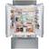 Alt View 11. Sub-Zero - Classic 24.2 Cu. Ft. French Door Built-In Refrigerator.