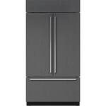 Sub-Zero - Classic 24.2 Cu. Ft. French Door Built-In Refrigerator with Internal Dispenser - Custom Panel Ready - Front_Standard