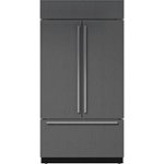 Front Zoom. Sub-Zero - Classic 24.2 Cu. Ft. French Door Built-In Refrigerator with Internal Dispenser - Custom Panel Ready.
