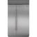 Front. Sub-Zero - Classic 28.2 Cu. Ft. Side-by-Side Built-In Refrigerator with Internal Dispenser.
