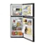 Alt View 12. Frigidaire - 10.1 Cu. Ft. Top-Freezer Refrigerator - Black.