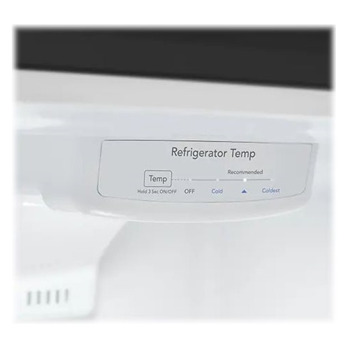 Frigidaire 10.1 Cu. Ft. Top-Freezer Refrigerator Black FFET1022UB ...