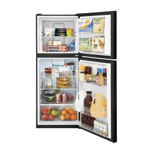 Alt View 12. Frigidaire - 11.6 Cu. Ft. Top-Freezer Refrigerator - Black.