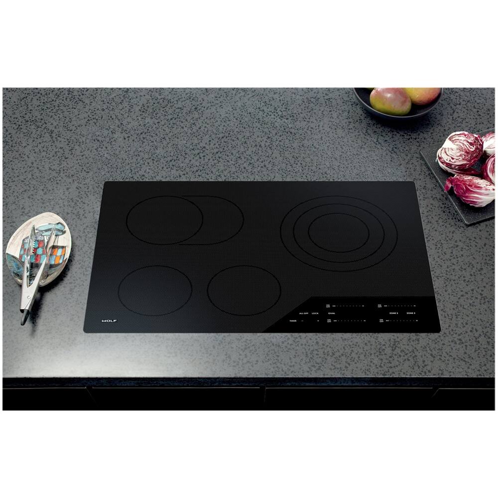Wolf - Contemporary 30" Built-In Electric Cooktop with 4 Burners and Control Lock-Alt_View_Standard_11 