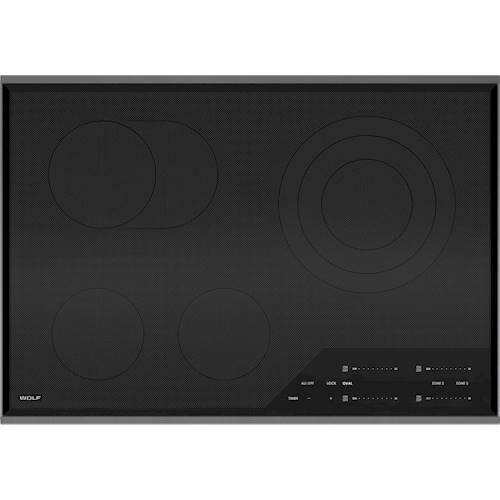 Wolf - Transitional 30" Built-In Electric Cooktop with 4 Burners and Control Lock