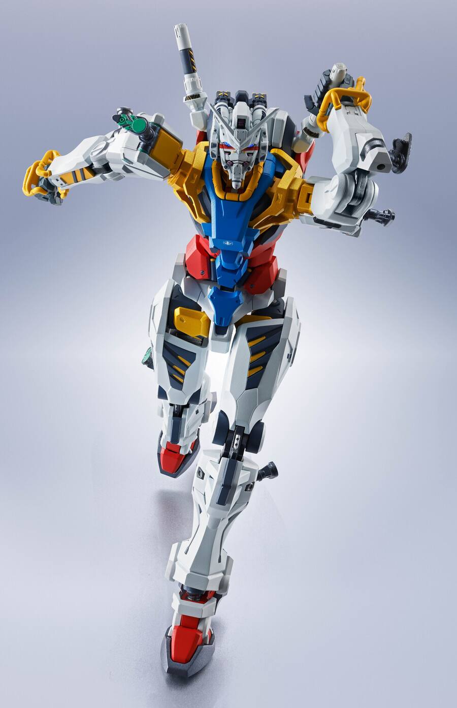 Meatl Ribit Bandai Tamashii Nations Gundam Metal Robot Spirits White Gundam Action ...