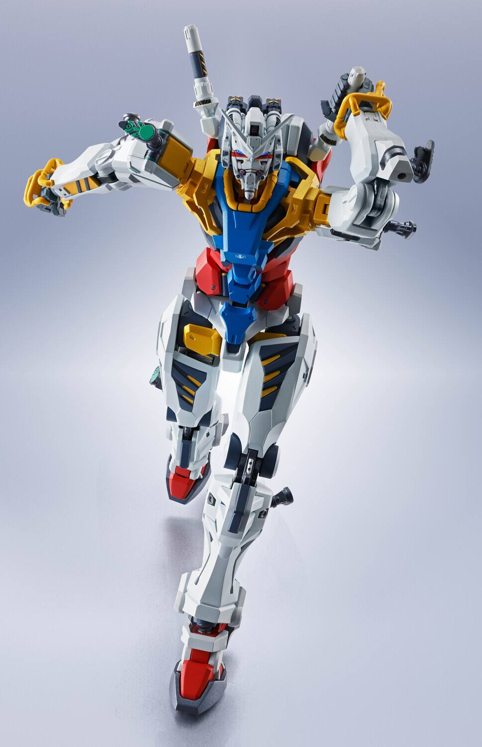 Alt View 2. Bandai - Tamashii Nations - Gundam - Metal Robot Spirits -  White Gundam Action Figure   - COLLECTIBLES - Multicolor.