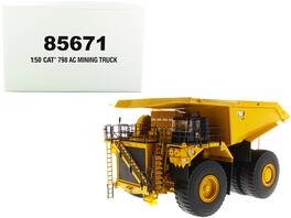 CAT Caterpillar 798 AC Mining Truck "High Line Series" 1/50 Diecast Model by Diecast Masters - Yellow