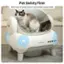 Pet Safety First With 5 pairs of infrared sensors and 4 weight sensors inside neakasa.