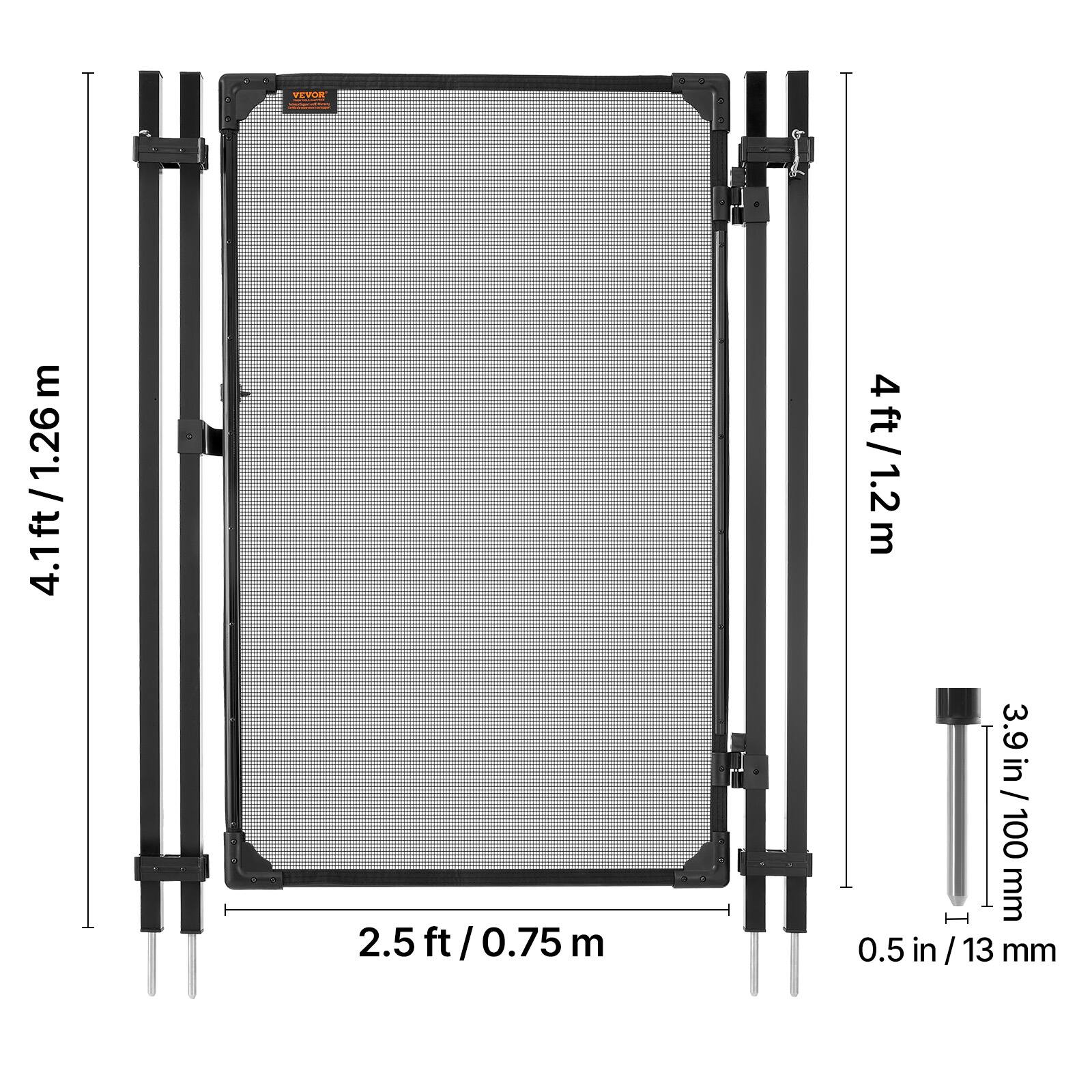PEYOR - m  
1.26 m  
4.1 ft / 1.26 m  
2.5 ft / 0.75 m  
4 ft / 1.2 m  
3.9 in / 100 mm  
0.5 in / 13 mm