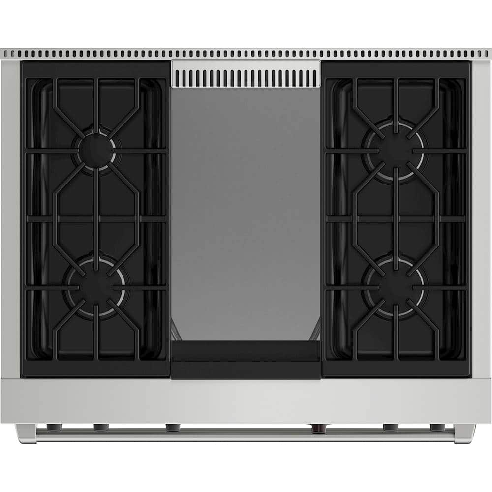Best Buy Wolf 3.5 Cu. Ft. Freestanding Dual Fuel Convection Range with
