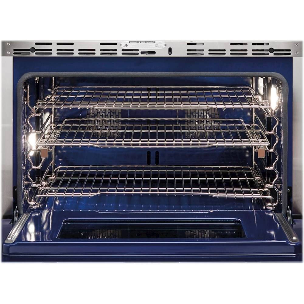 Best Buy Wolf 3.5 Cu. Ft. Freestanding Dual Fuel Convection Range with