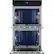 Alt View 11. Wolf - M Series Contemporary 30" Built-In Double Electric Convection Wall Oven - Black Glass.