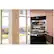 Alt View 16. Wolf - M Series Contemporary 30" Built-In Double Electric Convection Wall Oven - Black Glass.