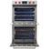 Alt View 12. Wolf - M Series 30" Built-In Double Electric Convection Wall Oven.