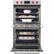 Alt View 14. Wolf - M Series 30" Built-In Double Electric Convection Wall Oven.