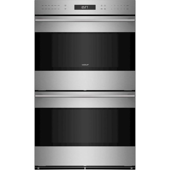 Wolf E Series Transitional 30 Built In Double Electric Convection Wall Oven Do30te S Th Best - Wolf 30 Inch Electric Double Wall Oven