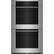 Front. Wolf - M Series Transitional 30" Built-In Double Electric Convection Wall Oven.