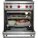 Alt View 12. Wolf - 2.5 Cu. Ft. Freestanding Gas Convection Range.