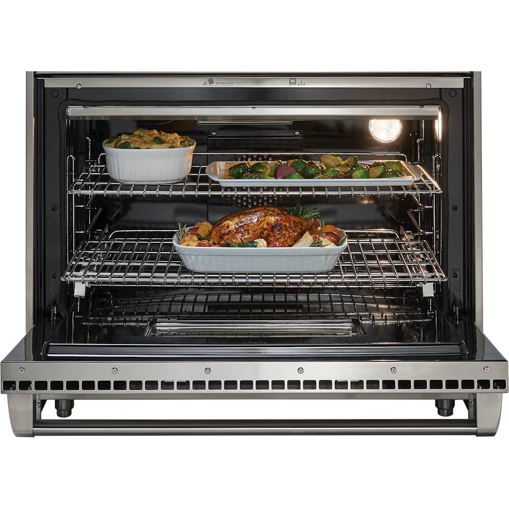 Best Buy Wolf 3.7 Cu. Ft. Freestanding Gas Convection Range with