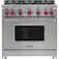 Front. Wolf - 3.7 Cu. Ft. Freestanding Gas Convection Range.