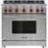 Front. Wolf - 3.7 Cu. Ft. Freestanding Gas Convection Range.