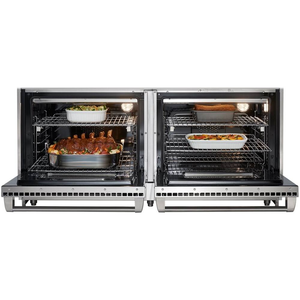 Best Buy Wolf 5.8 Cu. Ft. Freestanding Double Oven Gas Convection