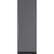 Front. Sub-Zero - Designer 17.3 Cu. Ft. Built-In Refrigerator with Internal Dispenser.