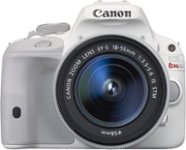 Front Zoom. Canon - EOS Rebel SL1 DSLR Camera with EF-S 18-55mm f/3.5-5.6 IS Zoom Lens - White.