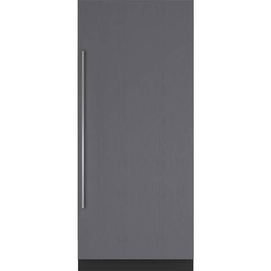 Sub-Zero – Designer 20.0 Cu. Ft. Upright Wi-Fi Freezer with Ice Maker – Custom Panel Ready