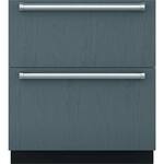 Sub-Zero - Designer 5 Cu. Ft. Built-In Mini Fridge with Ice Maker - Custom Panel Ready - Front_Standard